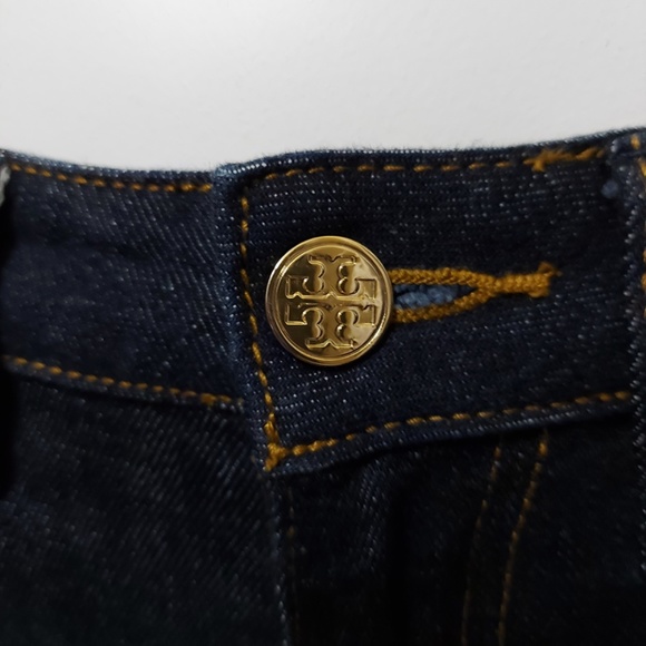 TORY BURCH | Denim Dark Blue Super Skinny Jeans Size 26 - Picture 5 of 8